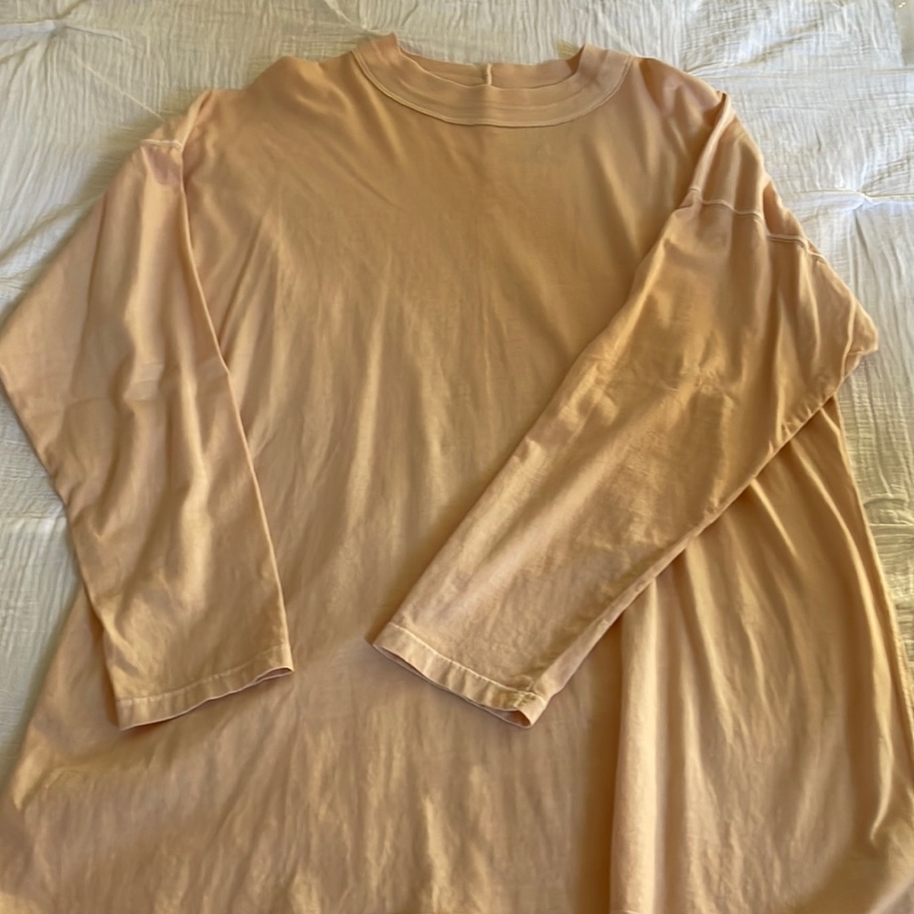 Free People oversized tee/tunic
